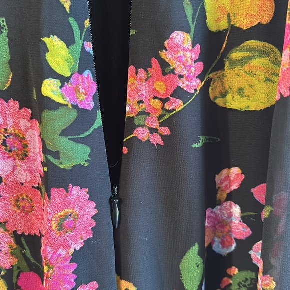 Lulus Blooming Love Black Floral Print Ruffled Jumpsuit Size Small S Current - Picture 9 of 14